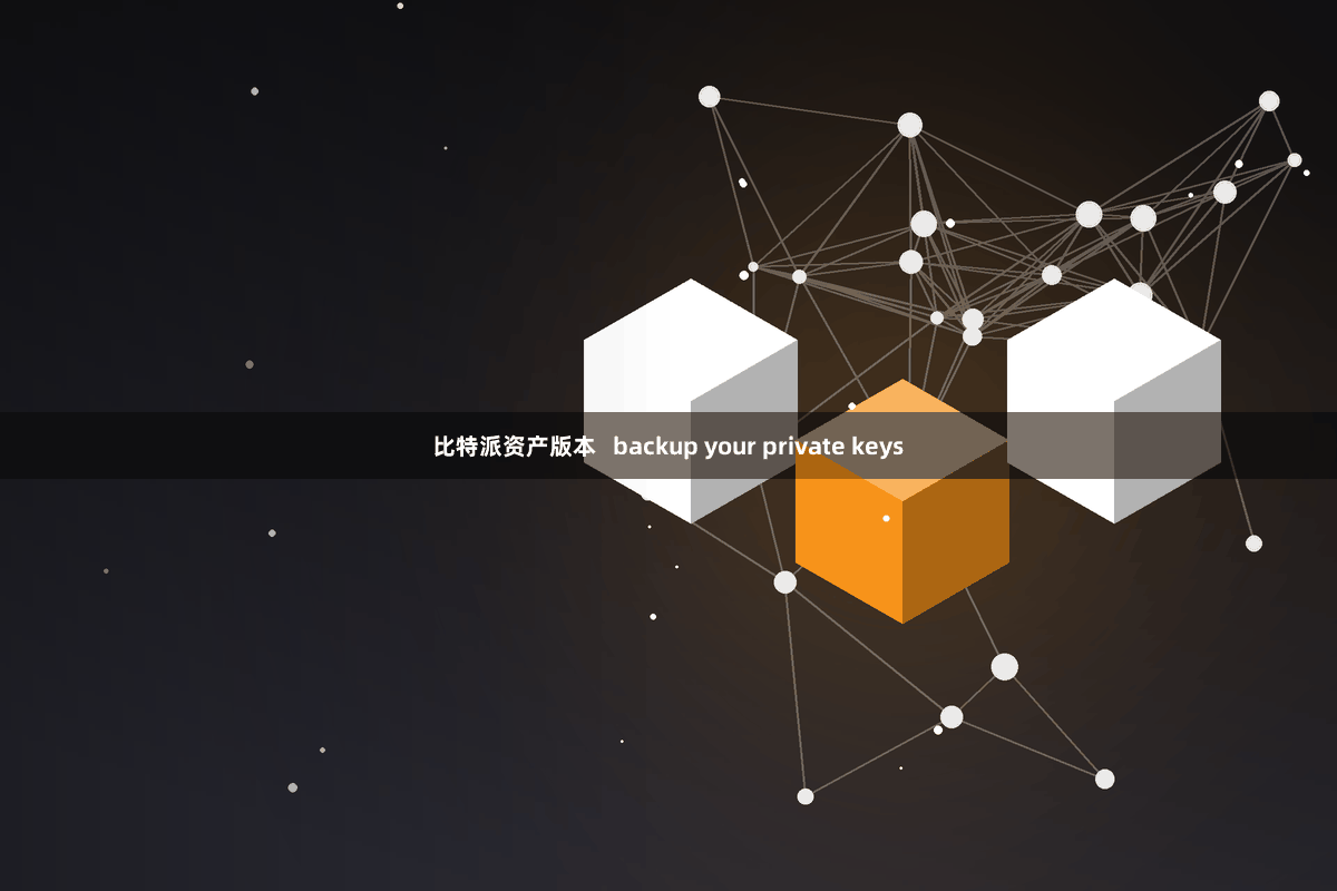 比特派资产版本   backup your private keys
